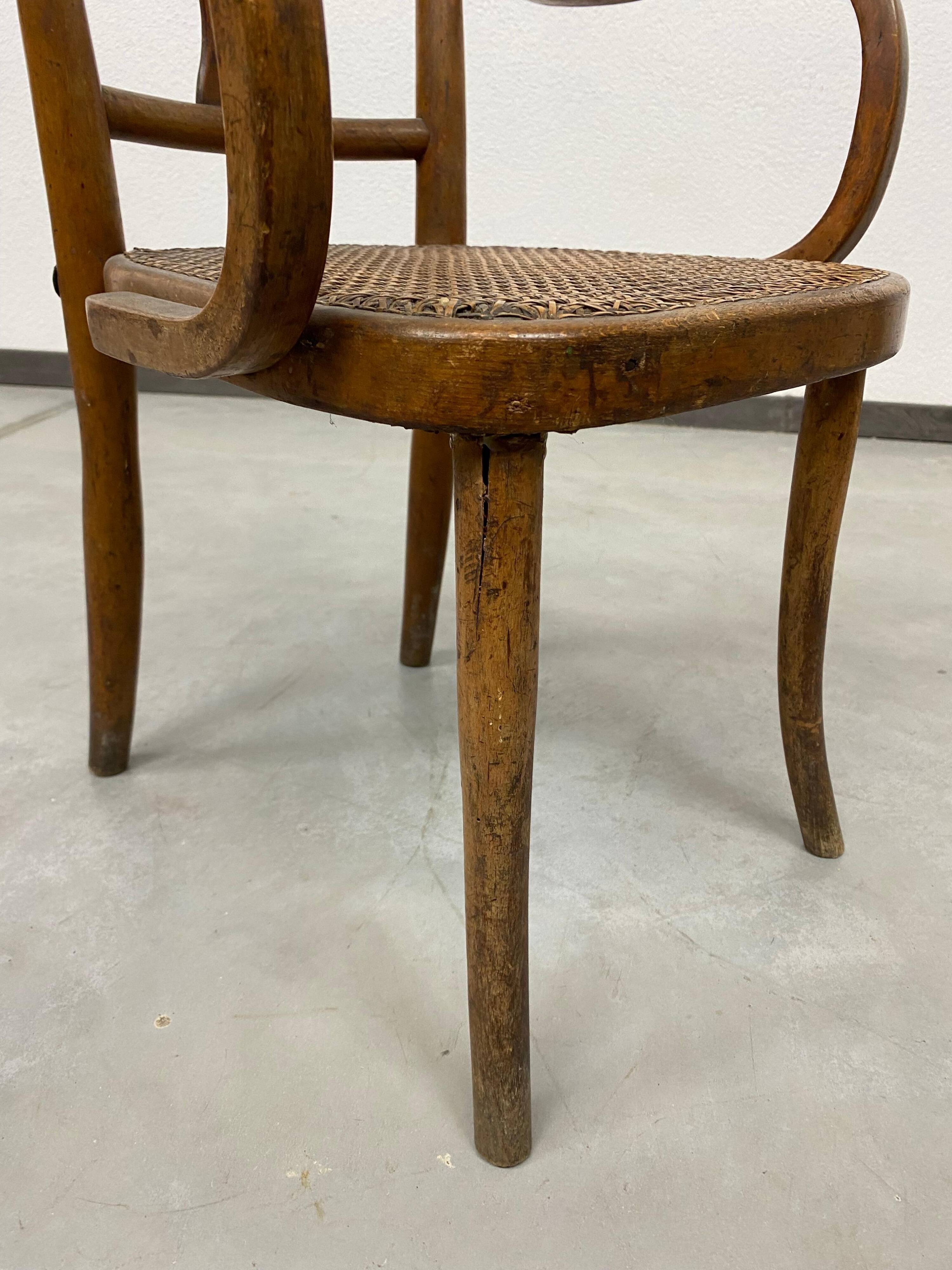 Art Nouveau Armchair for Children by J&J Kohn