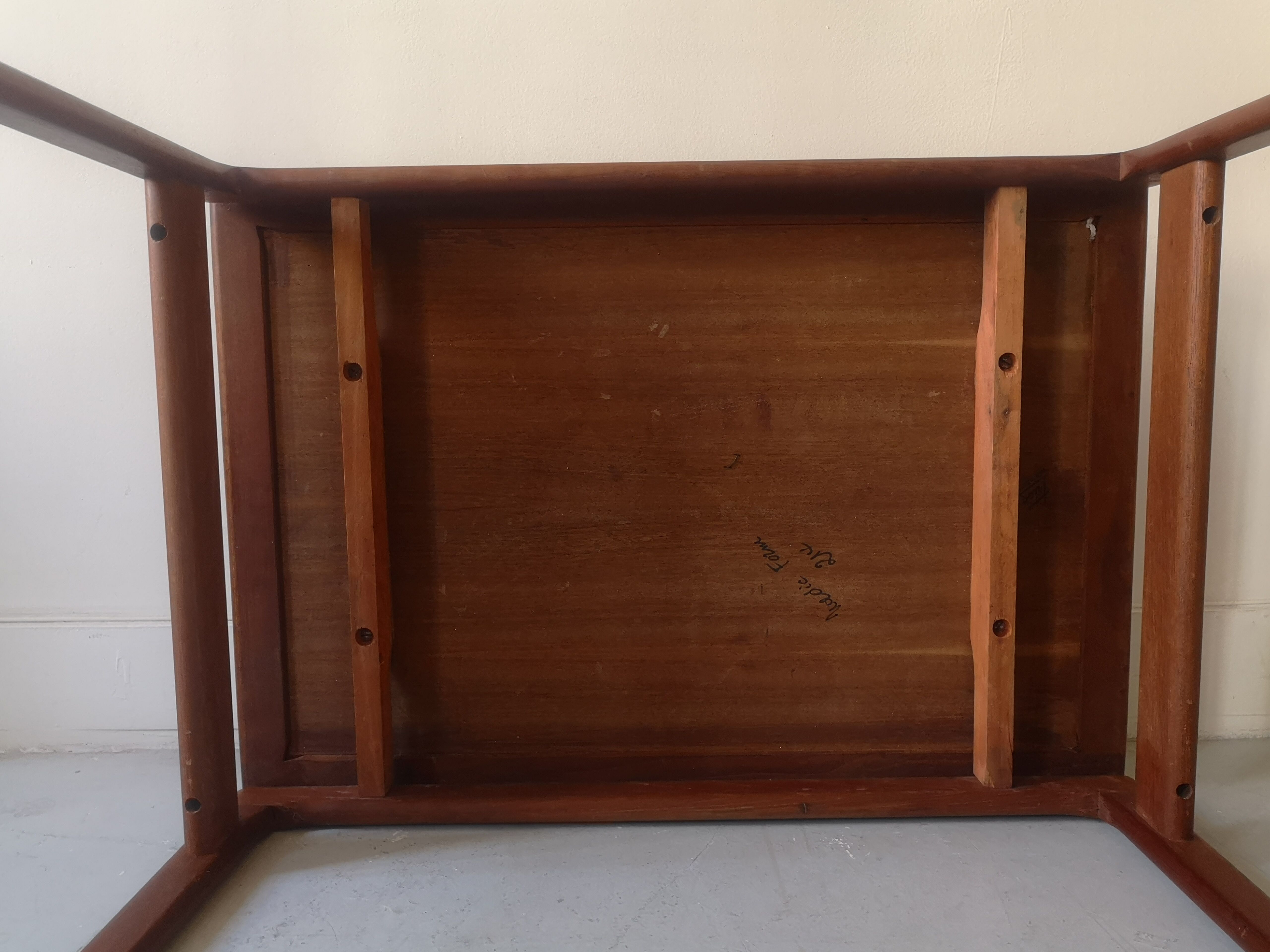 Scandinavian teak coffee table