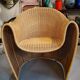 Fauteuils vintage en rotin Driade King Tubby de Miki Astori