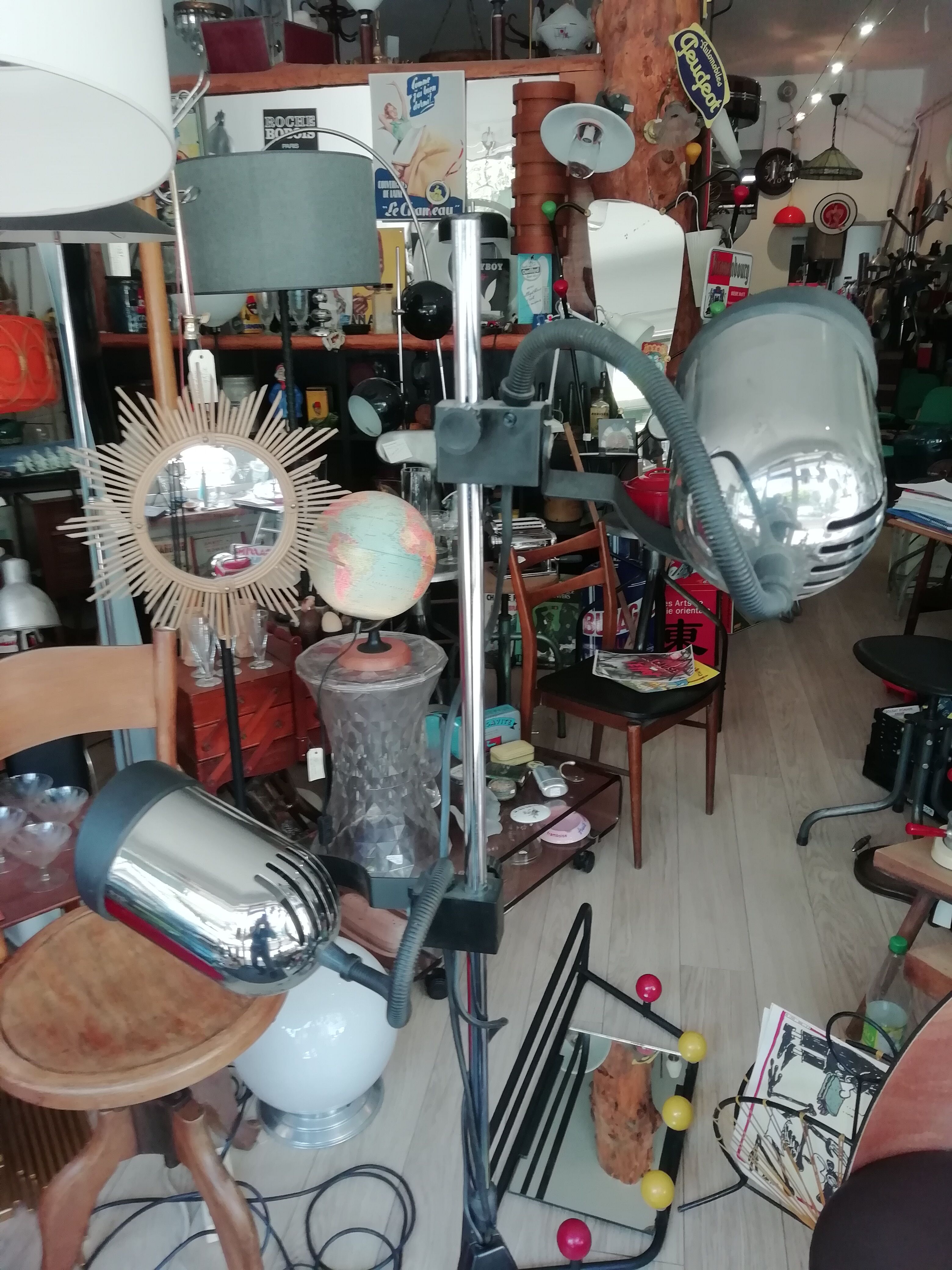 Lamppost 2 spots 70s