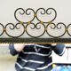 Wrought iron mirror, France circa 1950 46x67cm