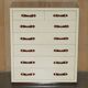Ralph Lauren Modern Hollywood leather and wood chest of drawers