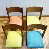 Set of 4 chairs by René-Jean Caillette