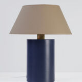 Lampe bolet de eo Ipso studio bleu nuit & corde