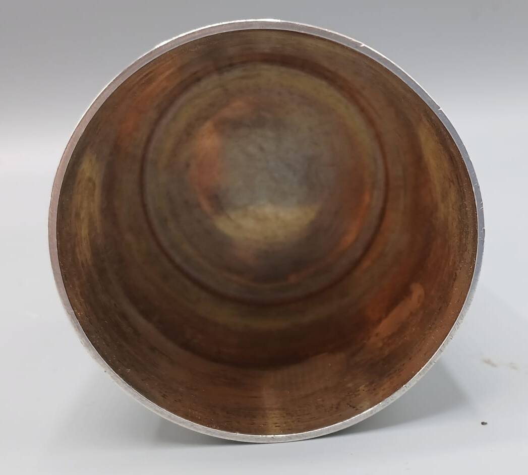 Solid silver Russian tumbler from the imperial era.