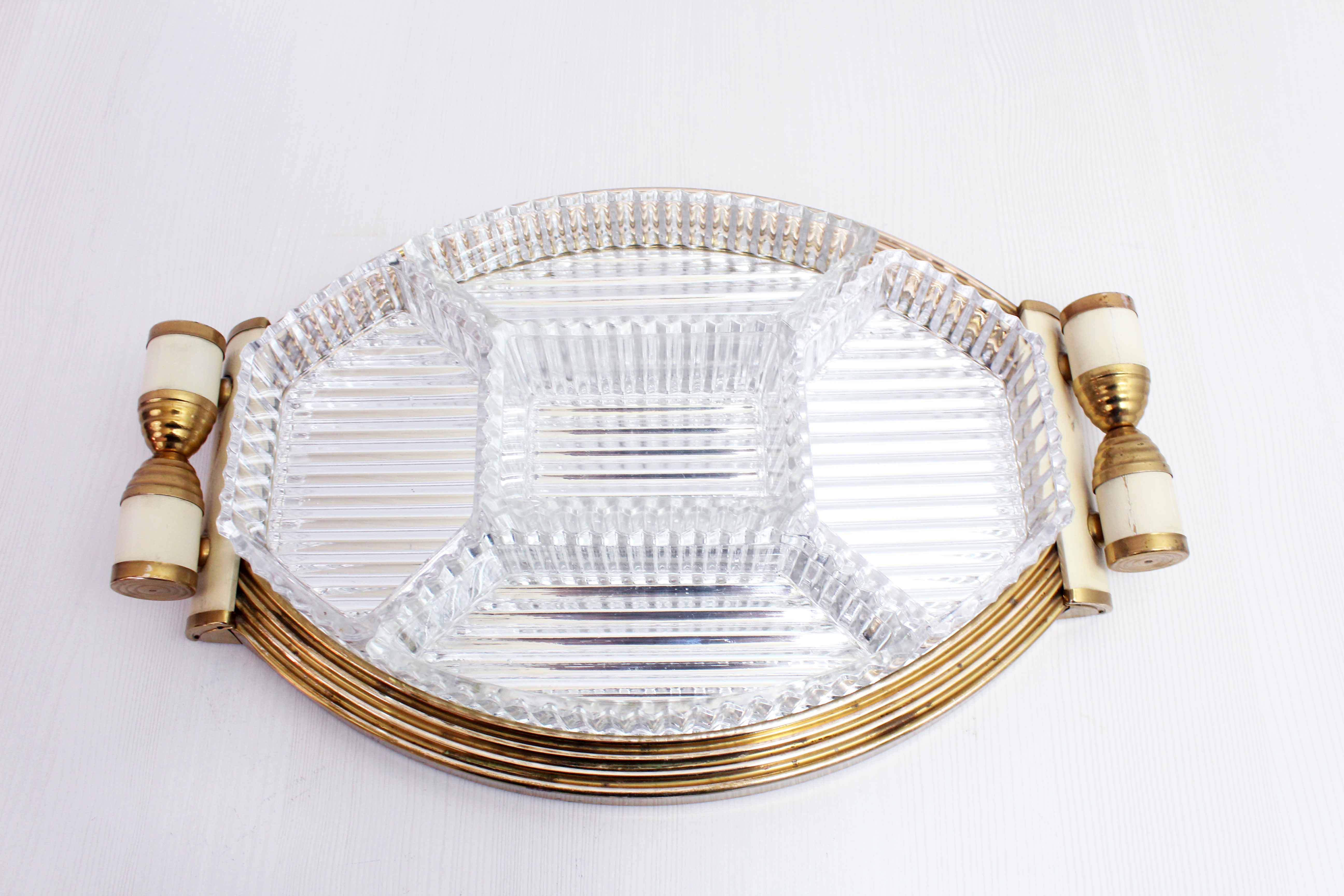 Art Deco mirror tray