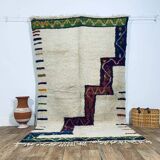 Handmade Moroccan Berber rug 258 X 150 CM