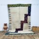 Handmade Moroccan Berber rug 258 X 150 CM
