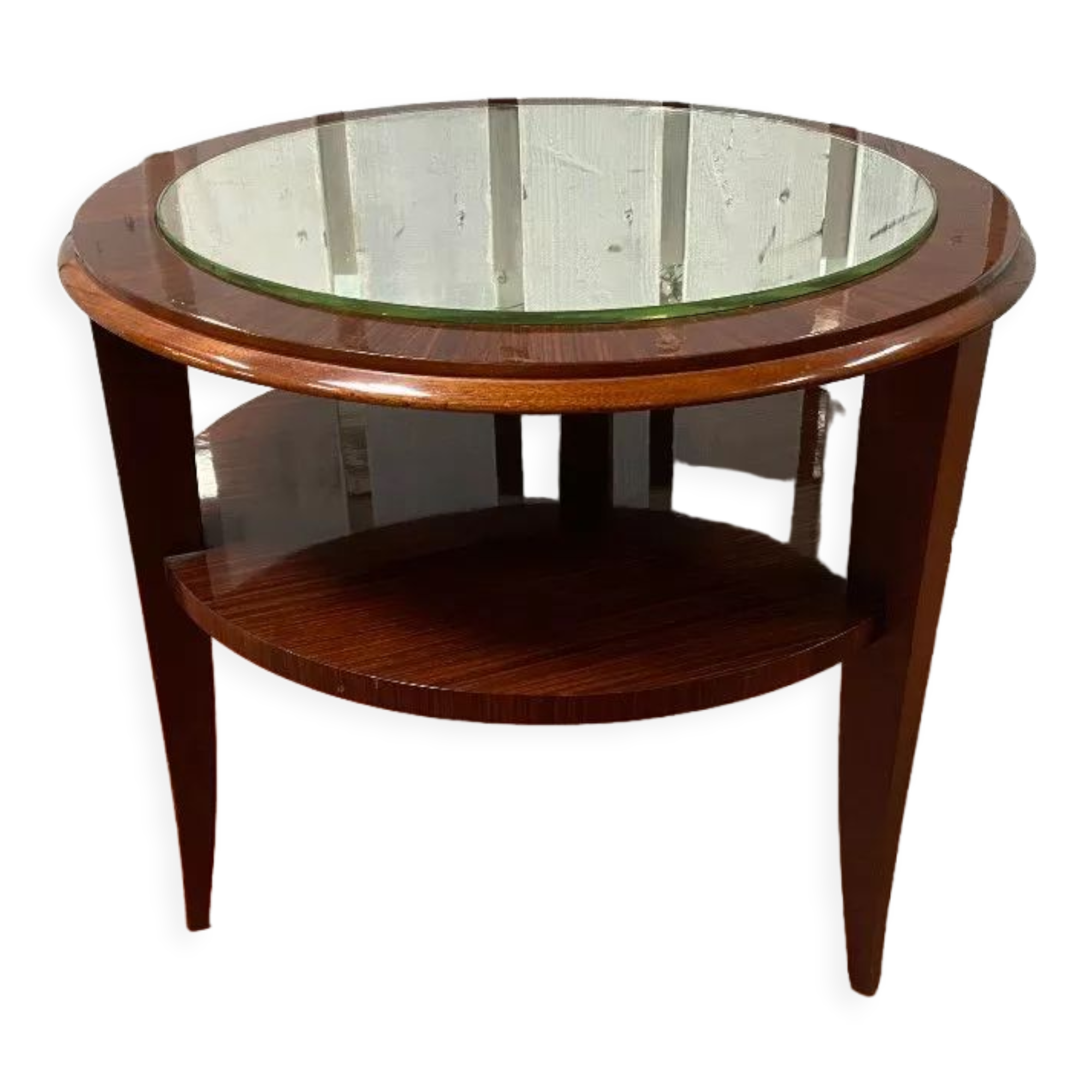Art deco pedestal table