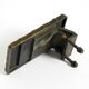 Massive, heavy 1970s Brutalist bronze push handle by Alpan Germany