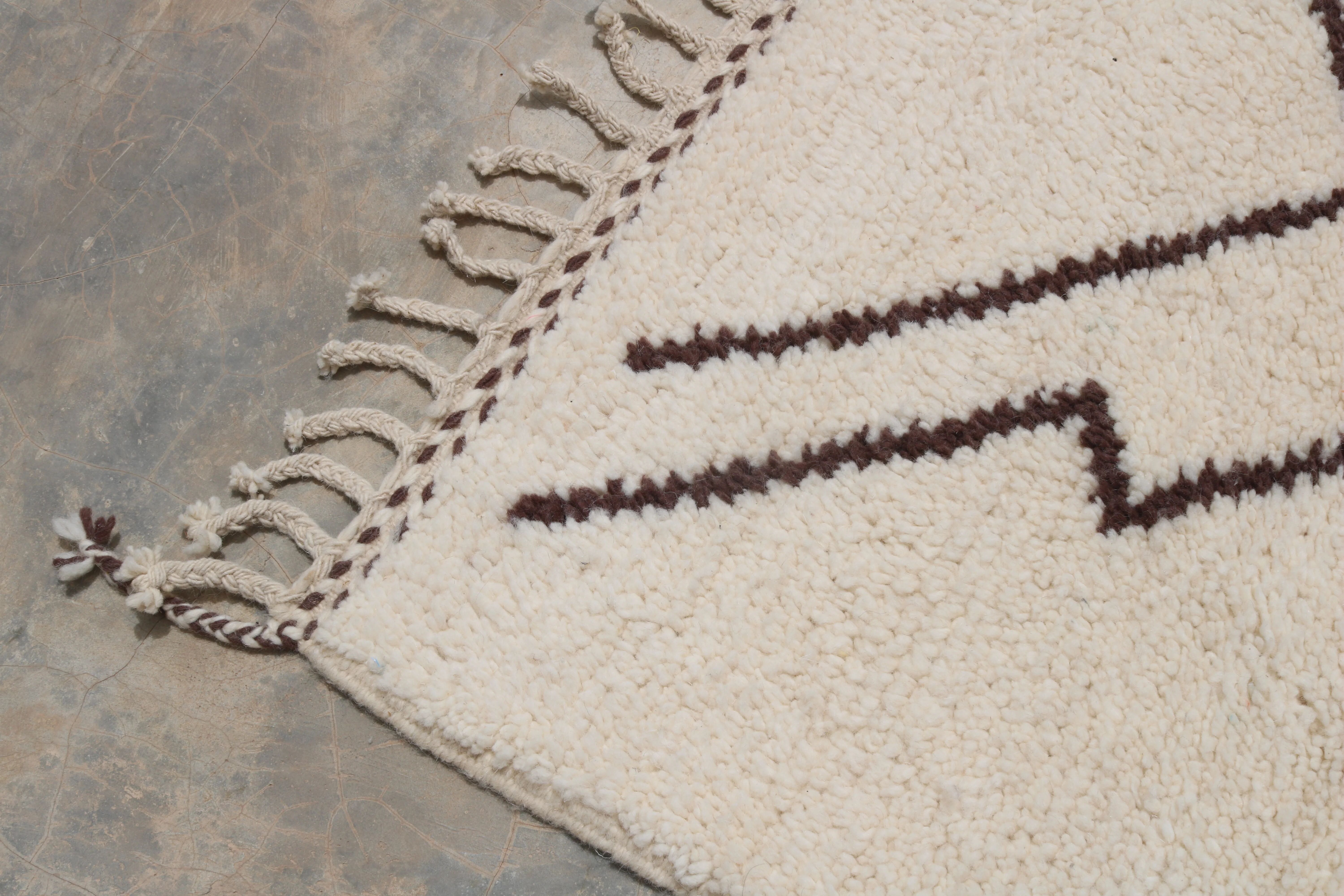 Beni Ouarain rug, 250 x 155 cm - AZ854