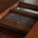 Art Deco dining table in teak, with butterfly extension, Danish cabinetmaker, 1940s.