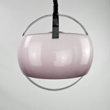 Lampe à suspension Guzzini avec abat-jour dégradé lilas