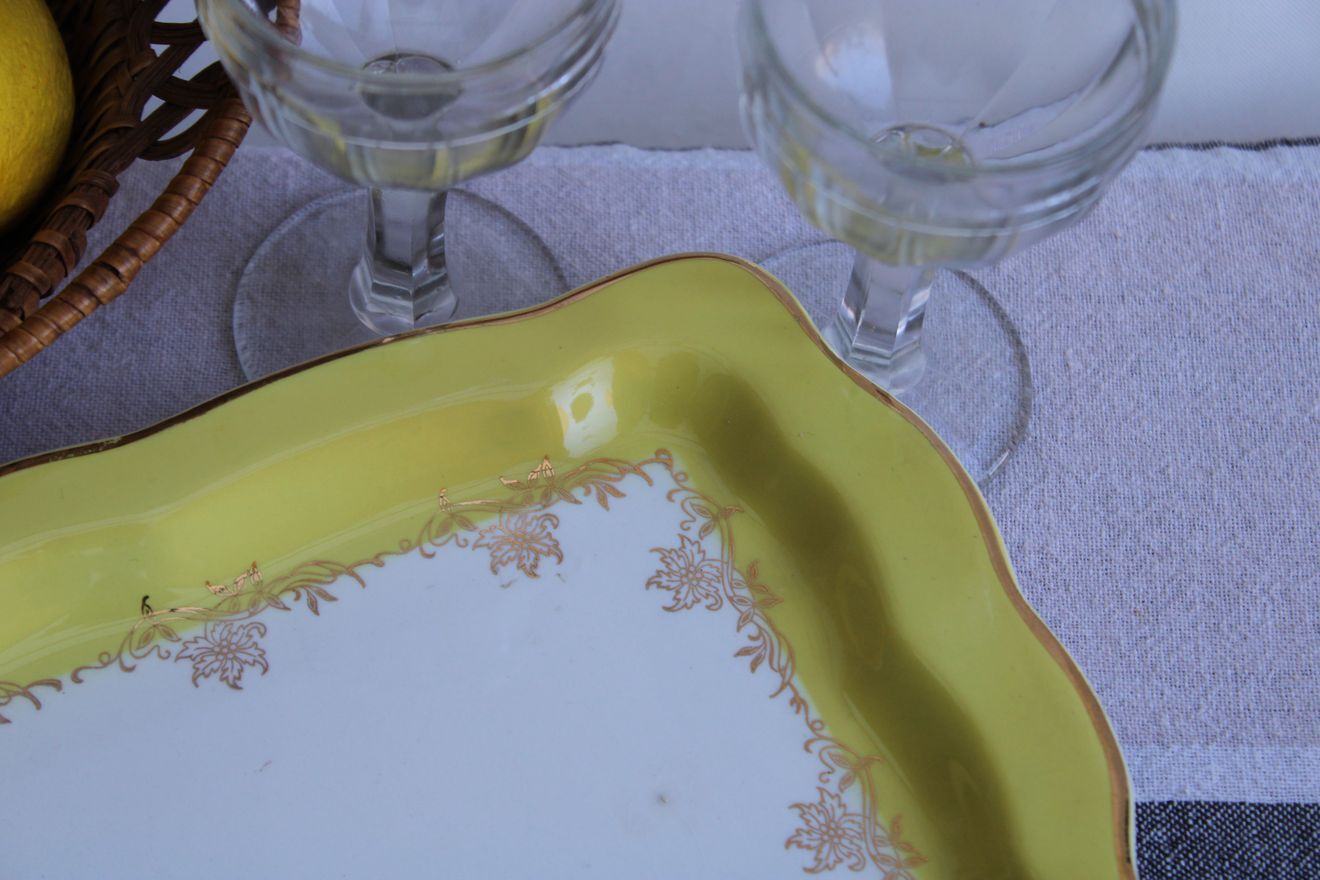 Plat  à cake en céramique