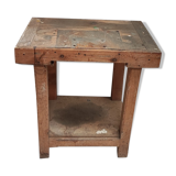 Handcrafted wooden workbench