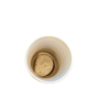Cylindrical vase 1960 in white ceramic