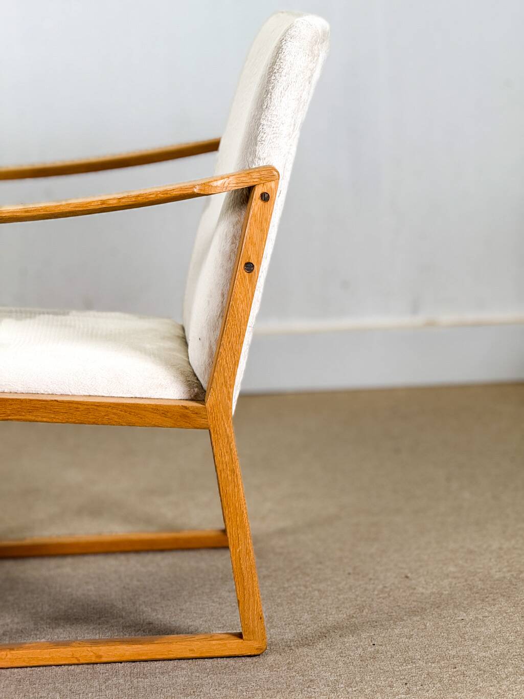 Børge Mogensen armchairs in Oak.