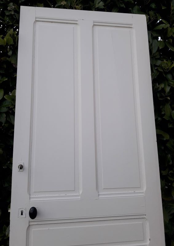 Communication door 82,5x216,8cm old molded