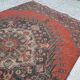 Vintage Turkish hallway rug 102x403 cm