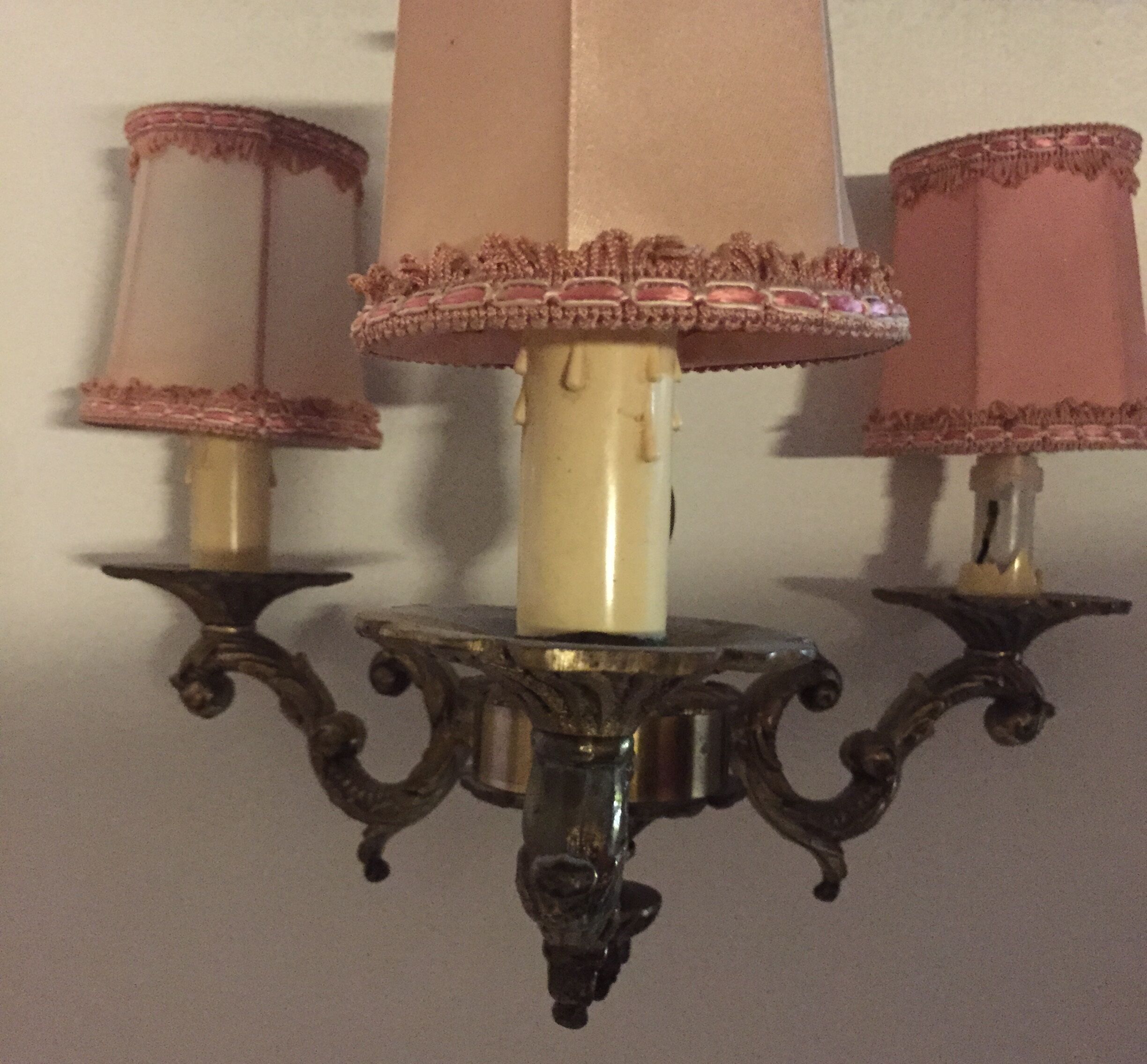 Bronze chandelier