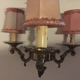 Bronze chandelier