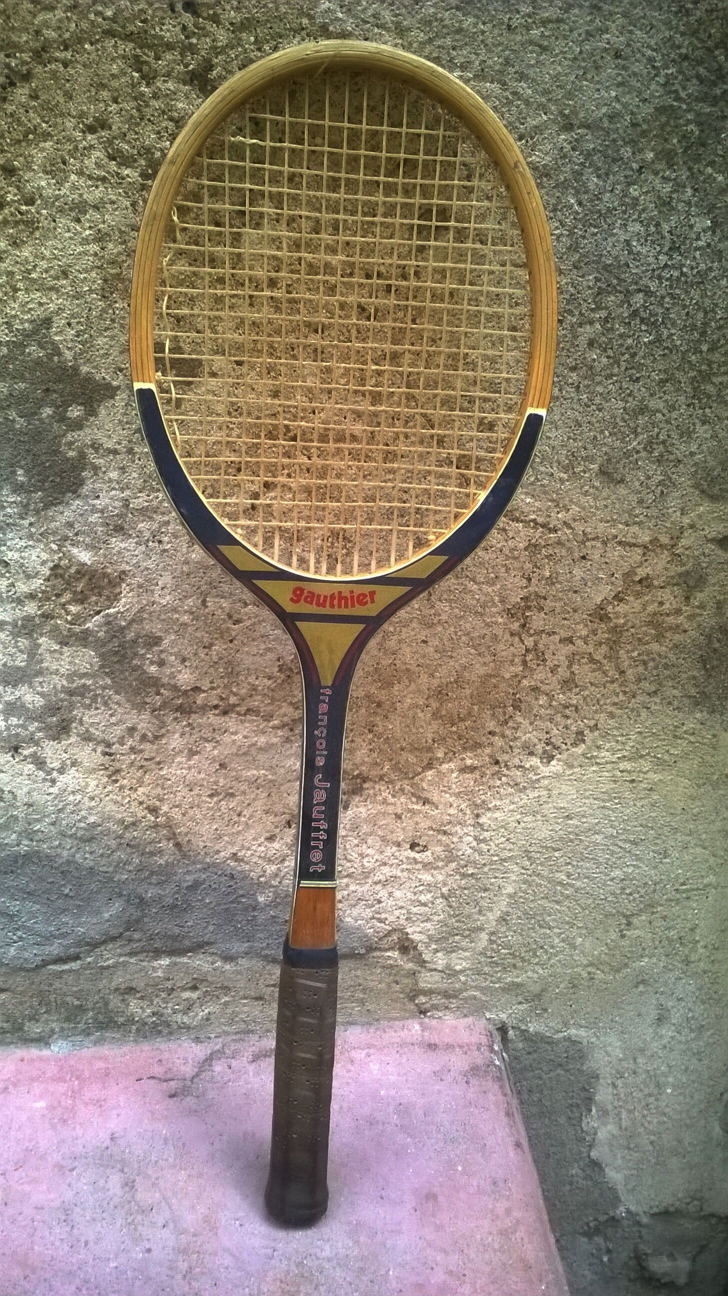 Vintage tennis racket