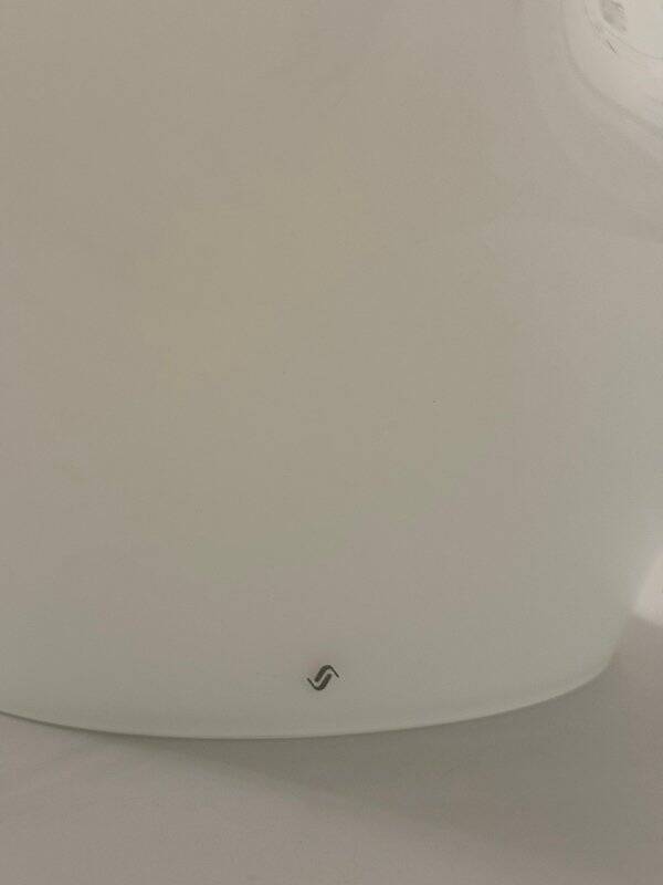 Large Munega Table Lamp in Murano Glass by Luciano Vistosi, 1980s