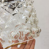 Vintage glass pendant lamp