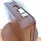 Brown vintage suitcase All aboard