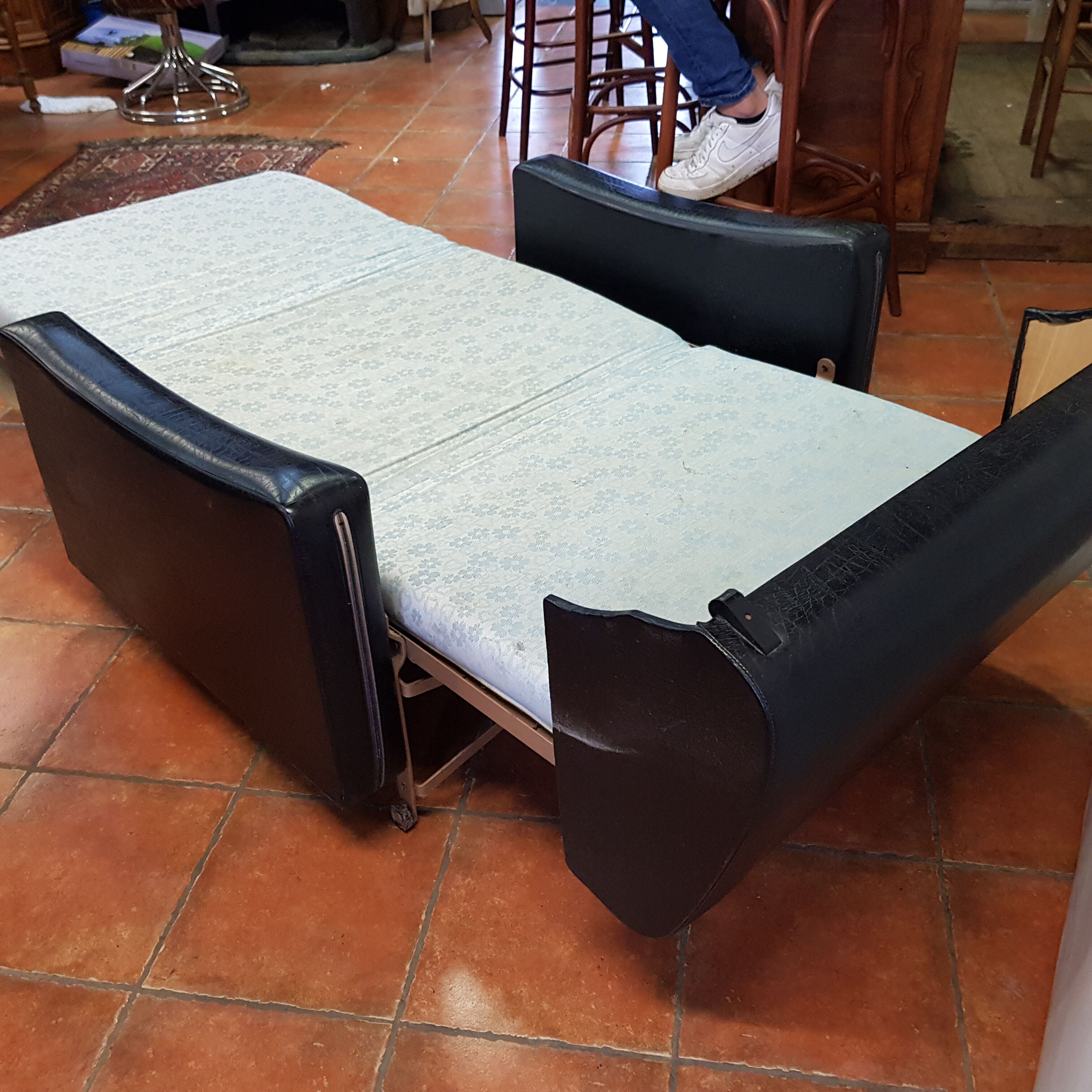 Vintage convertible sofa 1960