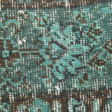 5x7 Handknotted Wool Floral Vintage Tapis Rugs 227x145Cm