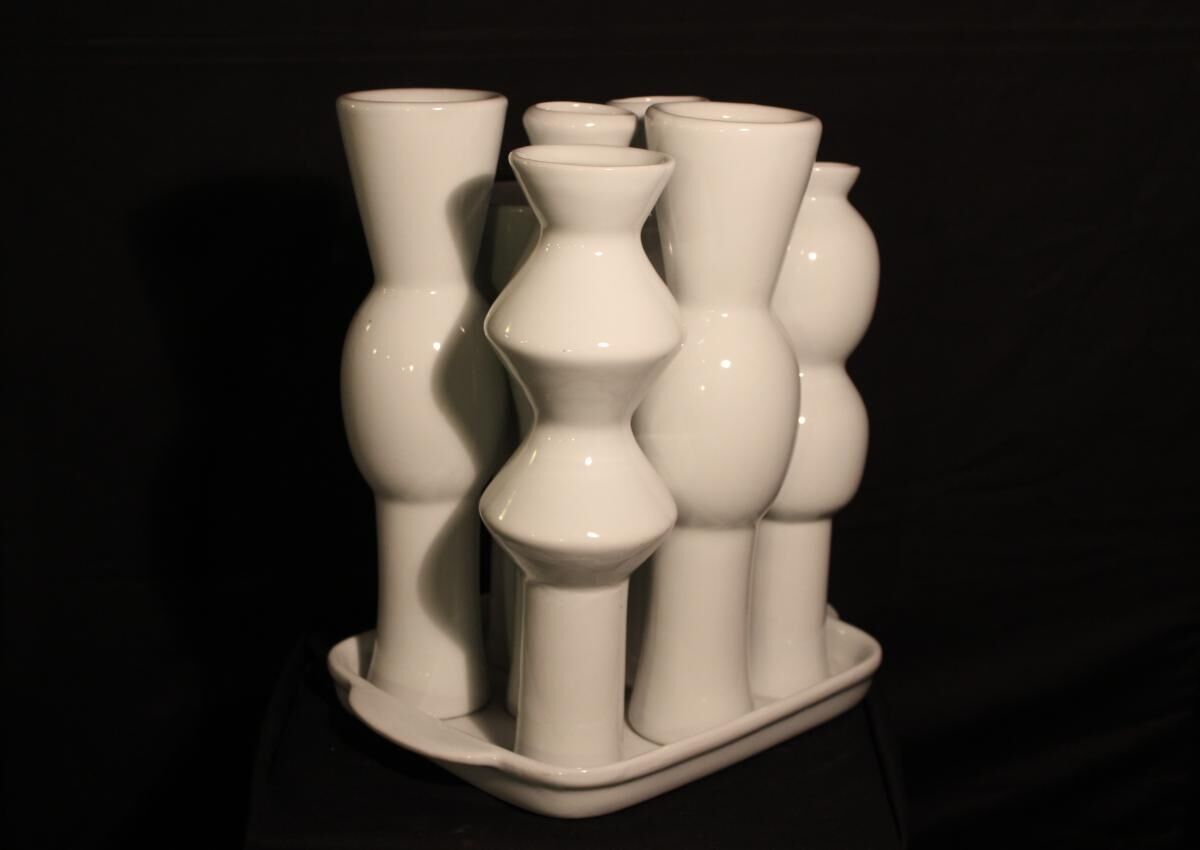 Group of ceramic vases