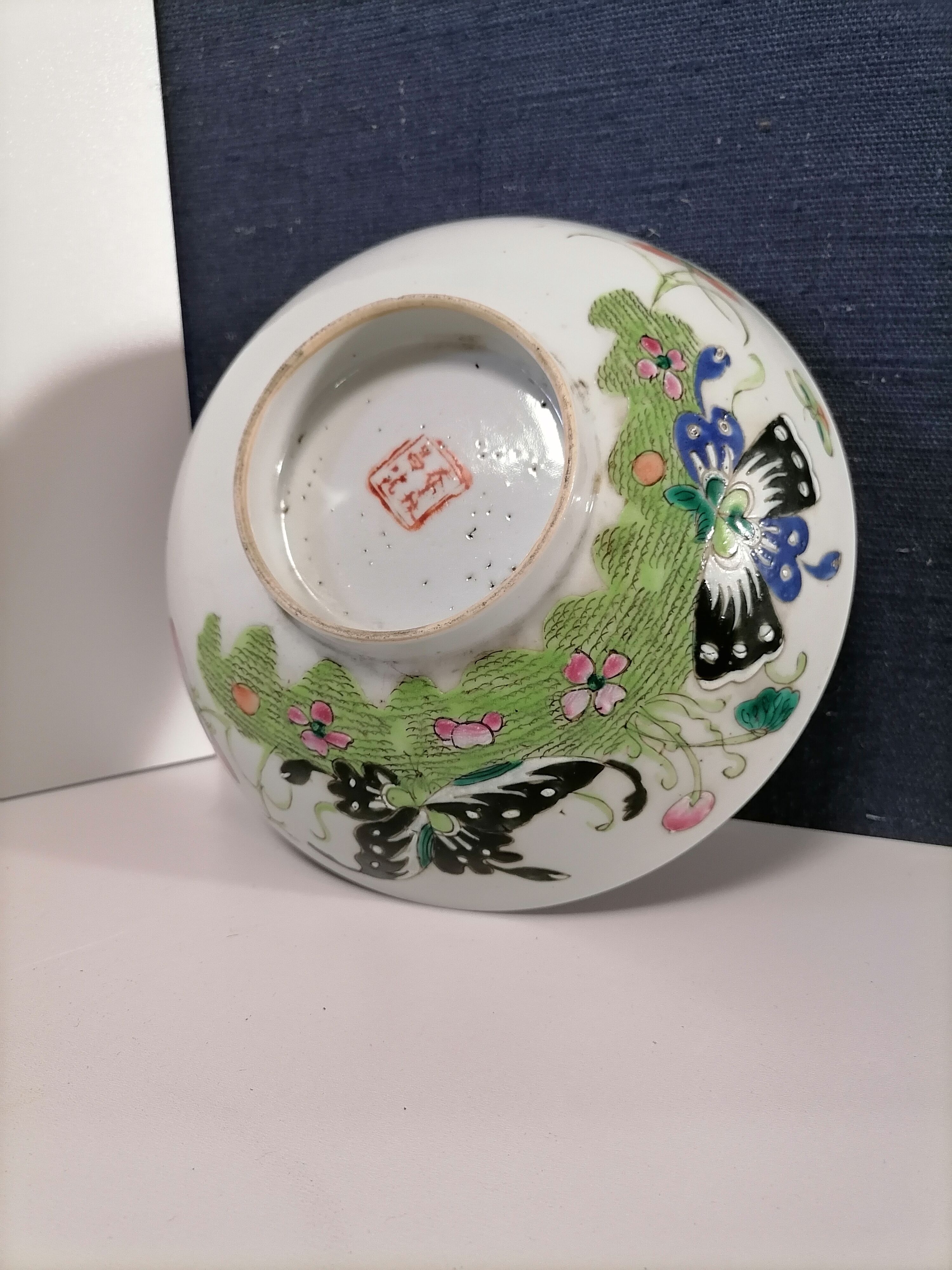 Assiette creuse asiatique