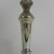 Set of 2 mercury candlesticks, circa 1900 (poor man's silver)