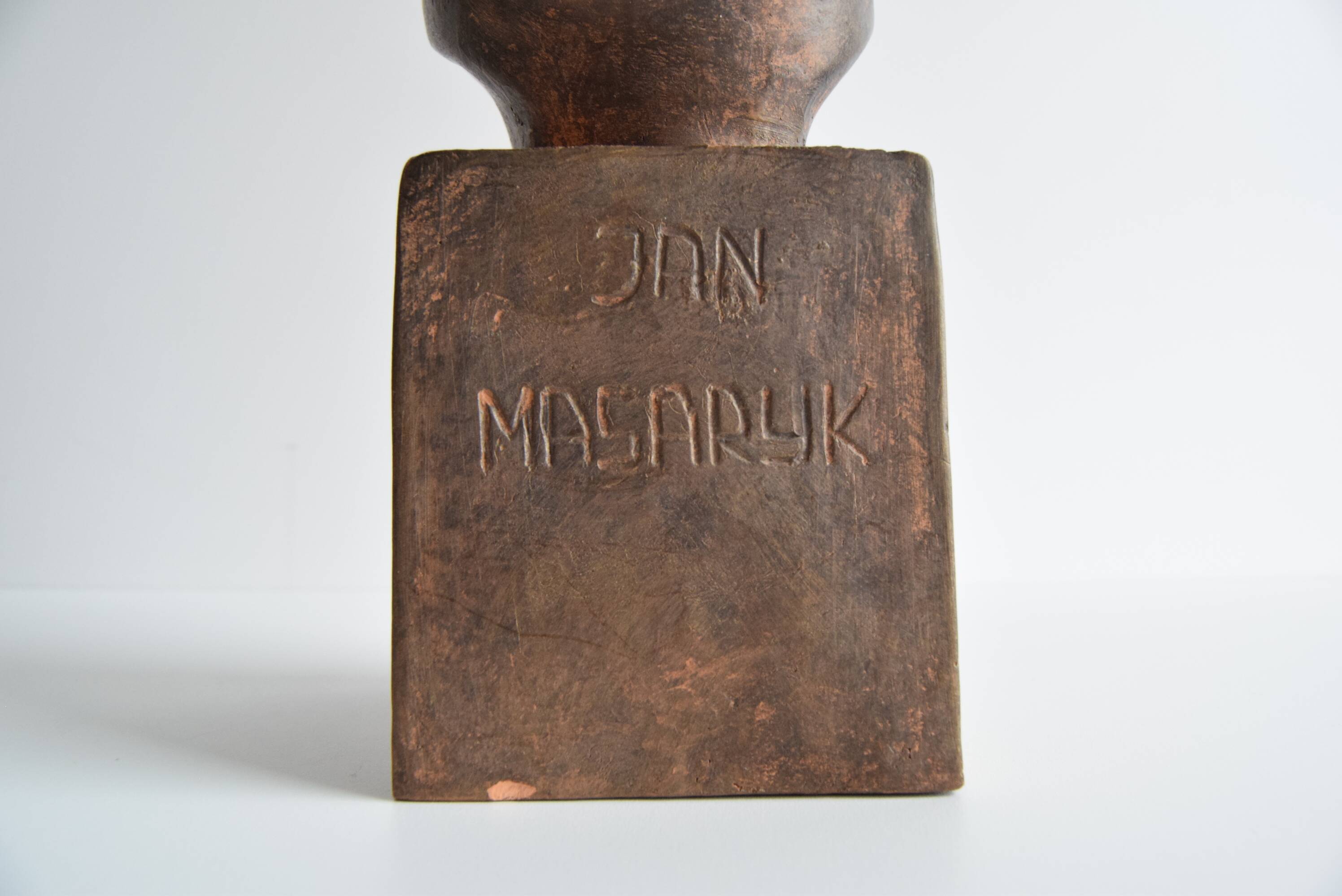 Jan Masaryk Ceramic Bust, circa 1950's