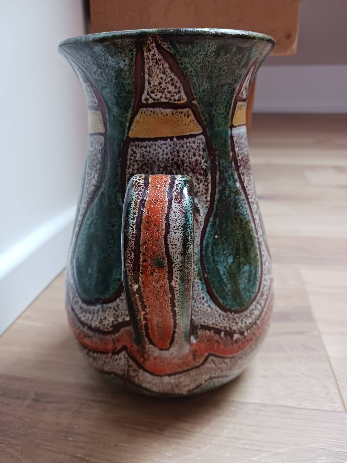 Vallauris ceramic pitcher