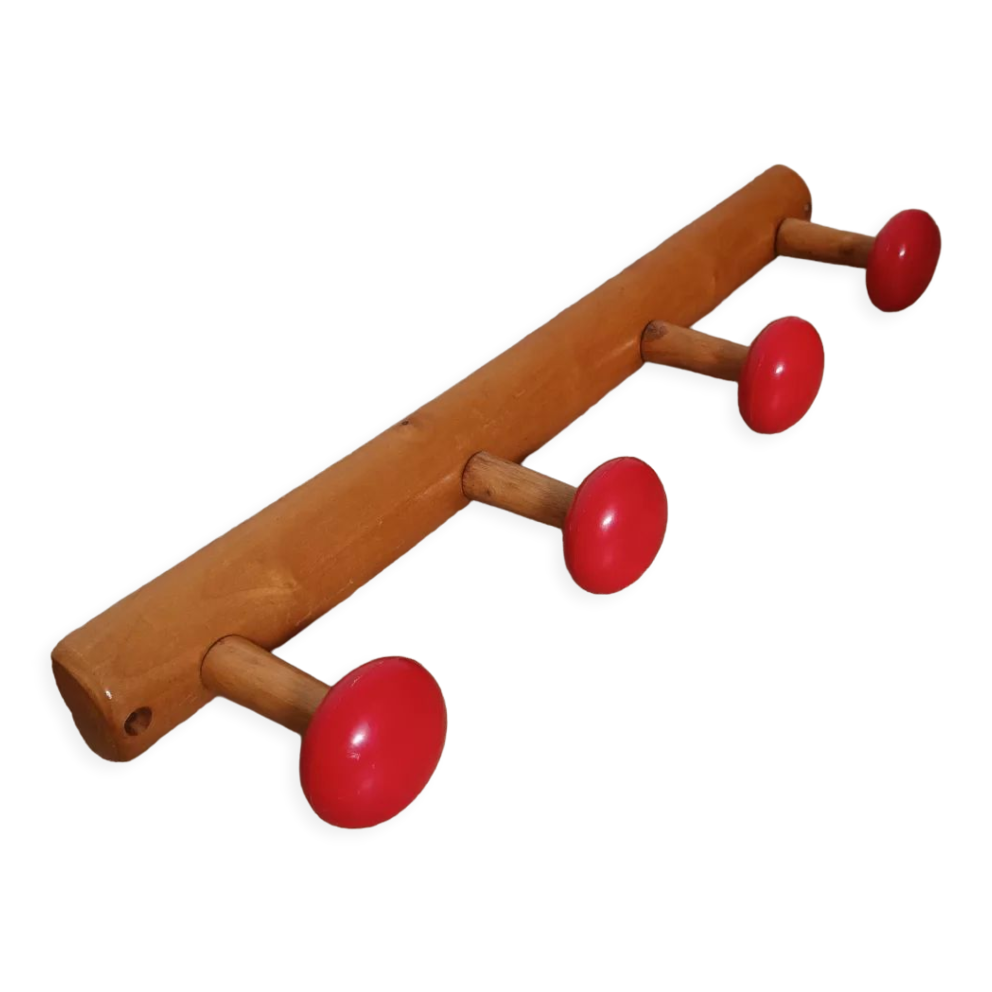 Vintage wall coat rack