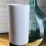 Charolles matte and varnished enamel cylinder vase