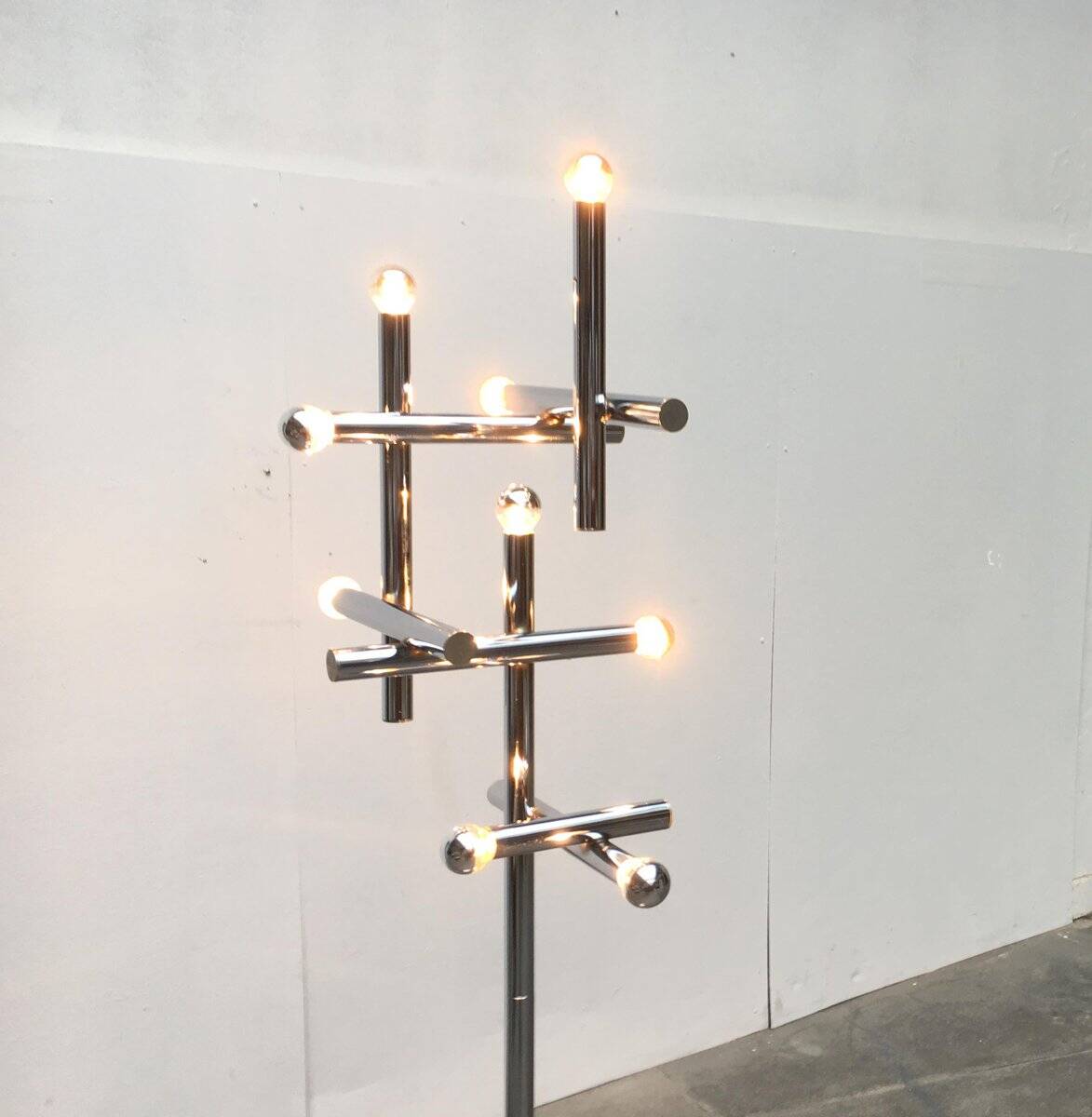 Swiss Space Age floor lamp by Temde