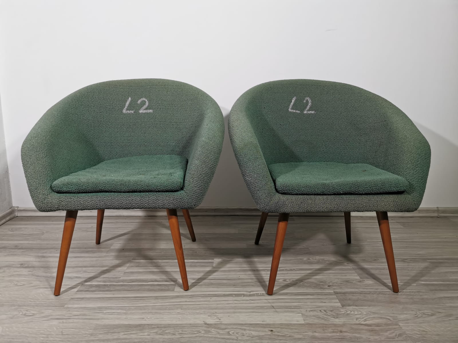 Armchairs from brussels expo, 1960s, set of 2