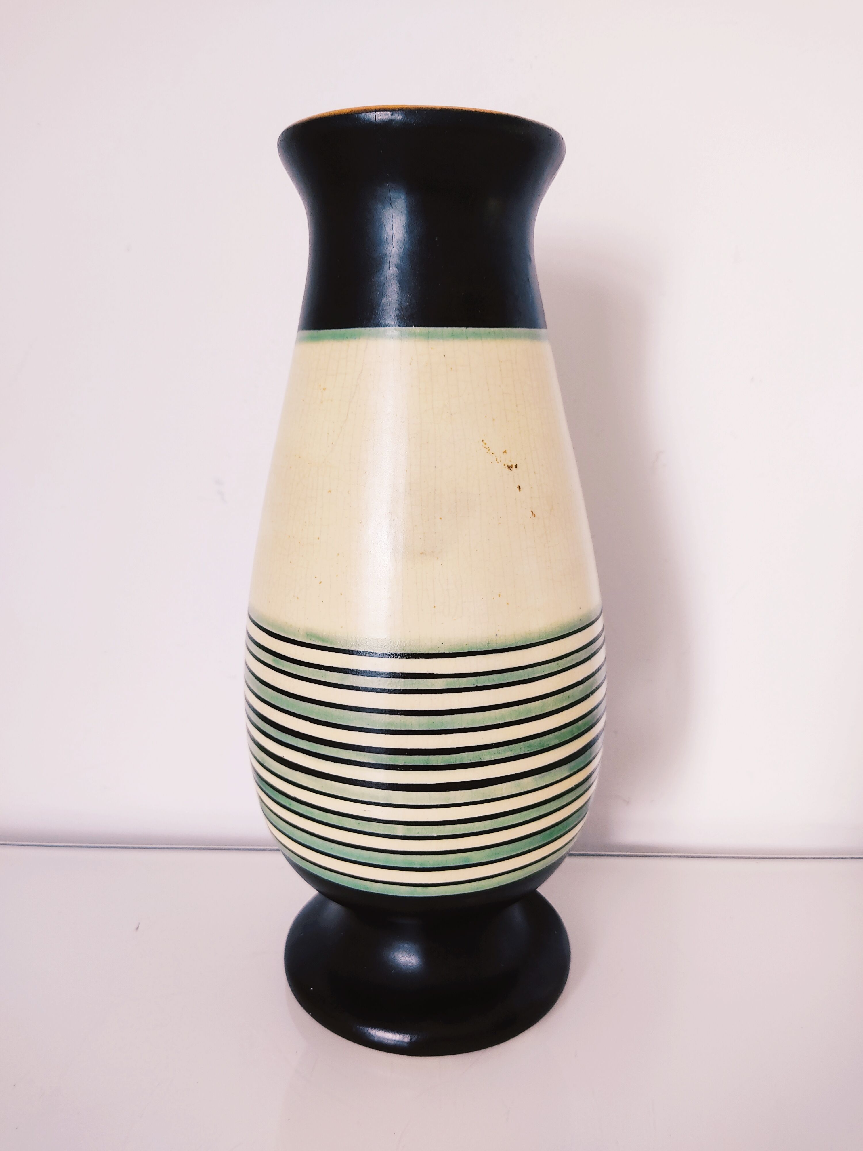 Antoine Dubois art deco vase