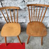 Two pairs of chairs from the 50s - 60s vintage