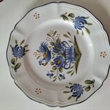 Trio of plates with rooster - Eastern earthenware