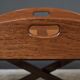 Table de majordome pliante en acajou – 1940