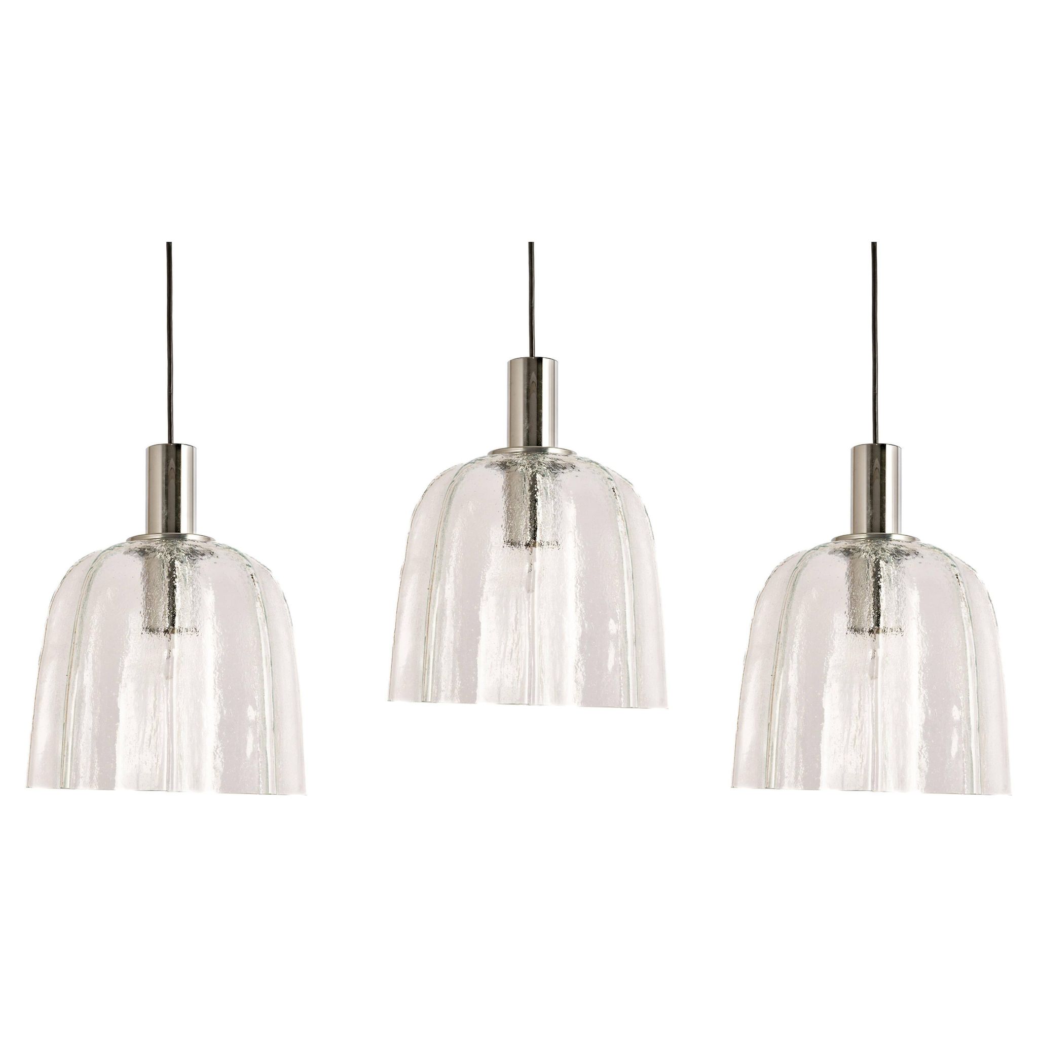 Glass Pendant by Limburg, Germany, 1970s