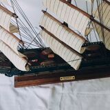 Model boat fregata