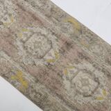 Vintage Tribal Oushak Runner