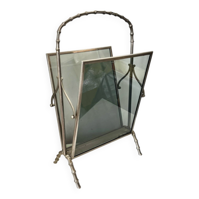 Porte revues en verre Maison Baguès