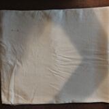 Old hemp sheet monogram AR 225 x 280 cm