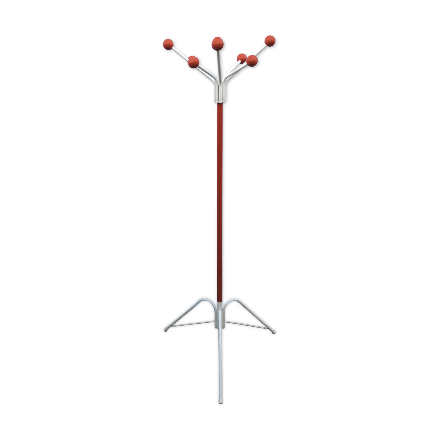 1960 metal parrot coat rack